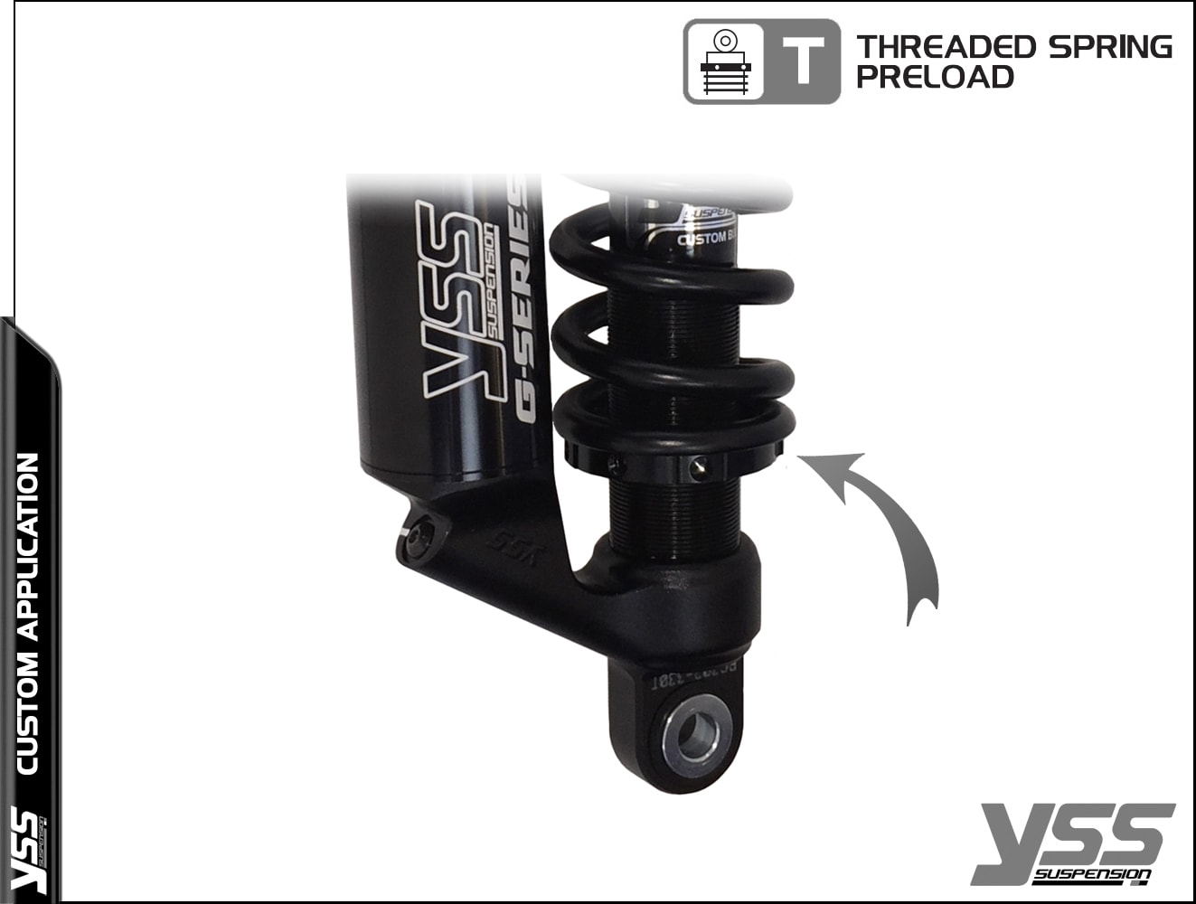 BMW K100 / K75 - YSS Suspension Ecoline MCU-CB-302-T Custom Shocks - Image 5
