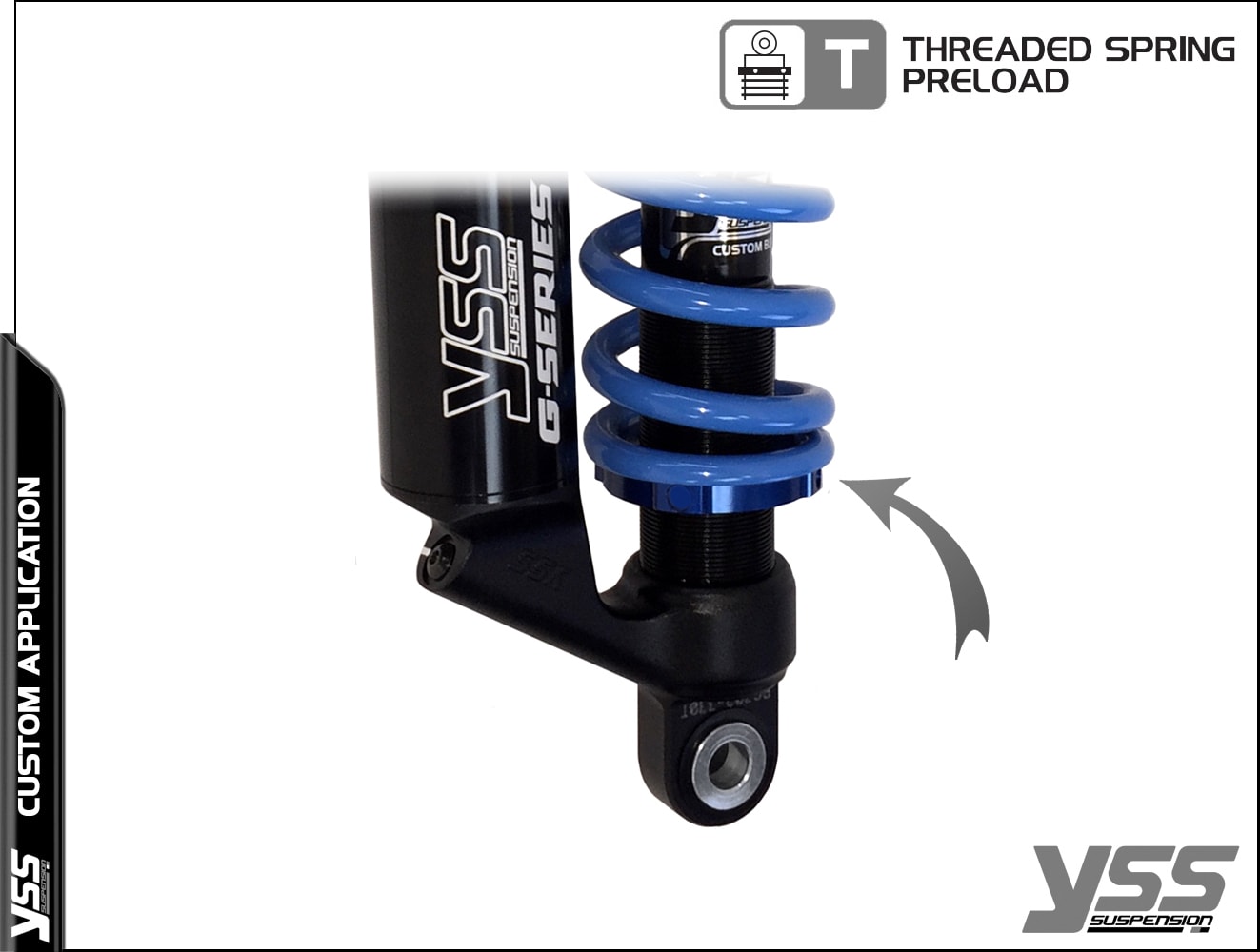 BMW K100 / K75 - YSS Suspension Ecoline MCU-CB-302-T Custom Shocks - Image 9