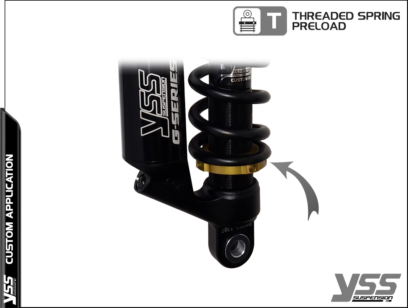 BMW K100 / K75 - YSS Suspension Ecoline MCU-CB-302-T Custom Shocks - Image 7