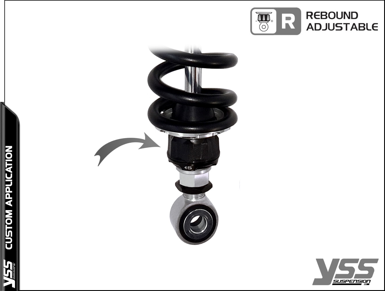 BMW K100 / K75 - YSS Suspension MZ-CB-362-TRL Topline Custom Shocks - Image 4
