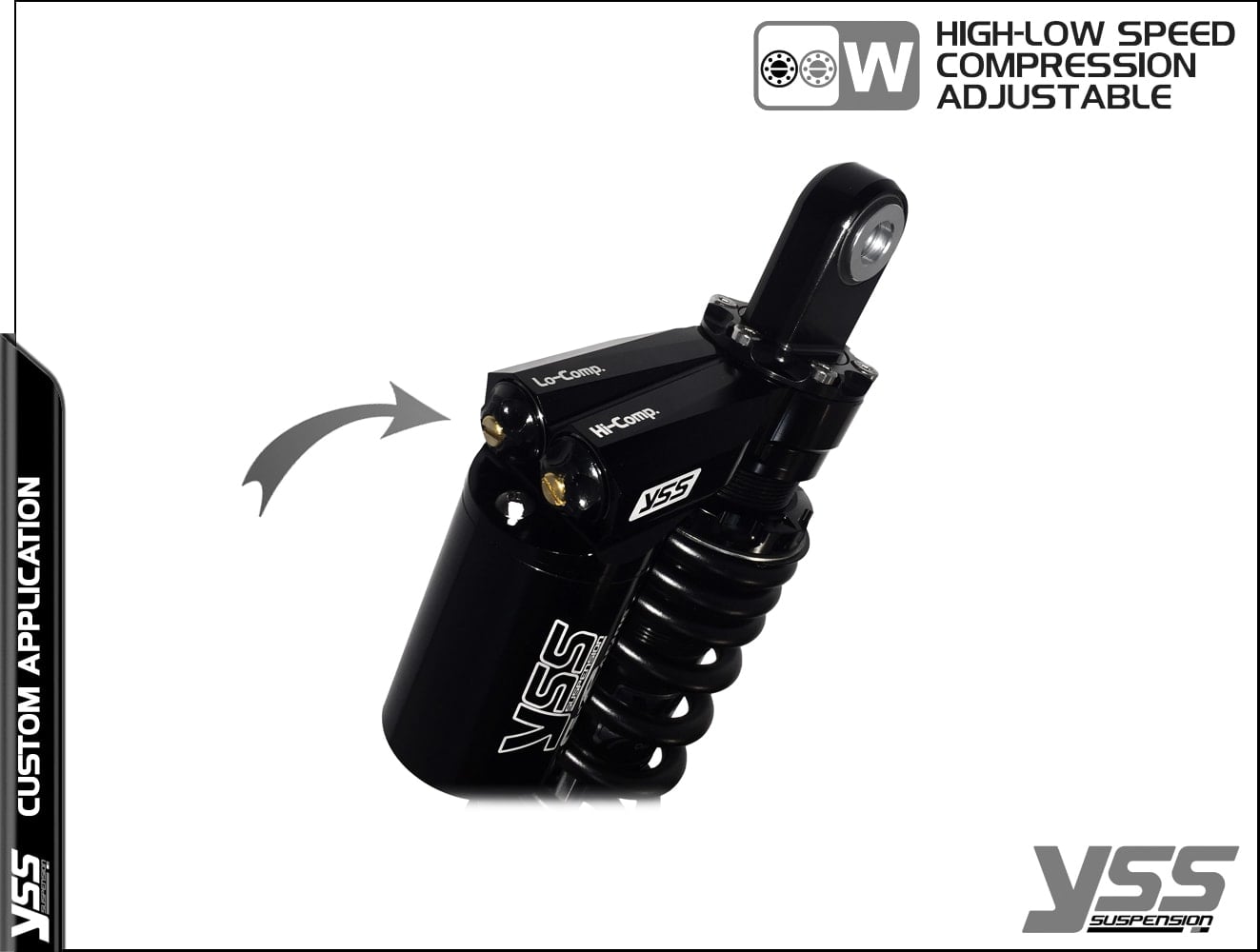 BMW K100 / K75 - YSS Suspension MG-CB-362-TRWL Topline Custom Shocks - Image 12