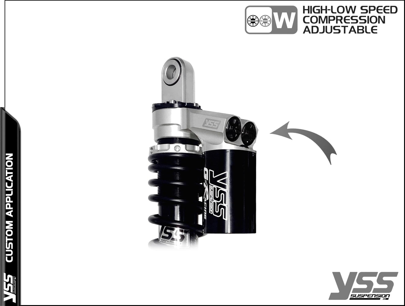 YSS Honda RG-CB-362-TRWL YSS Topline Custom Shocks - Image 6