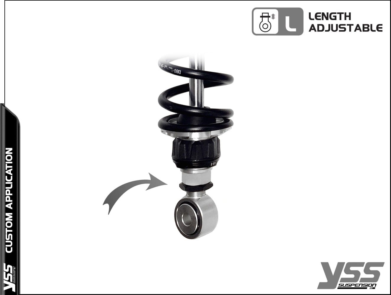 YSS Honda RG-CB-362-TRWL YSS Topline Custom Shocks - Image 7