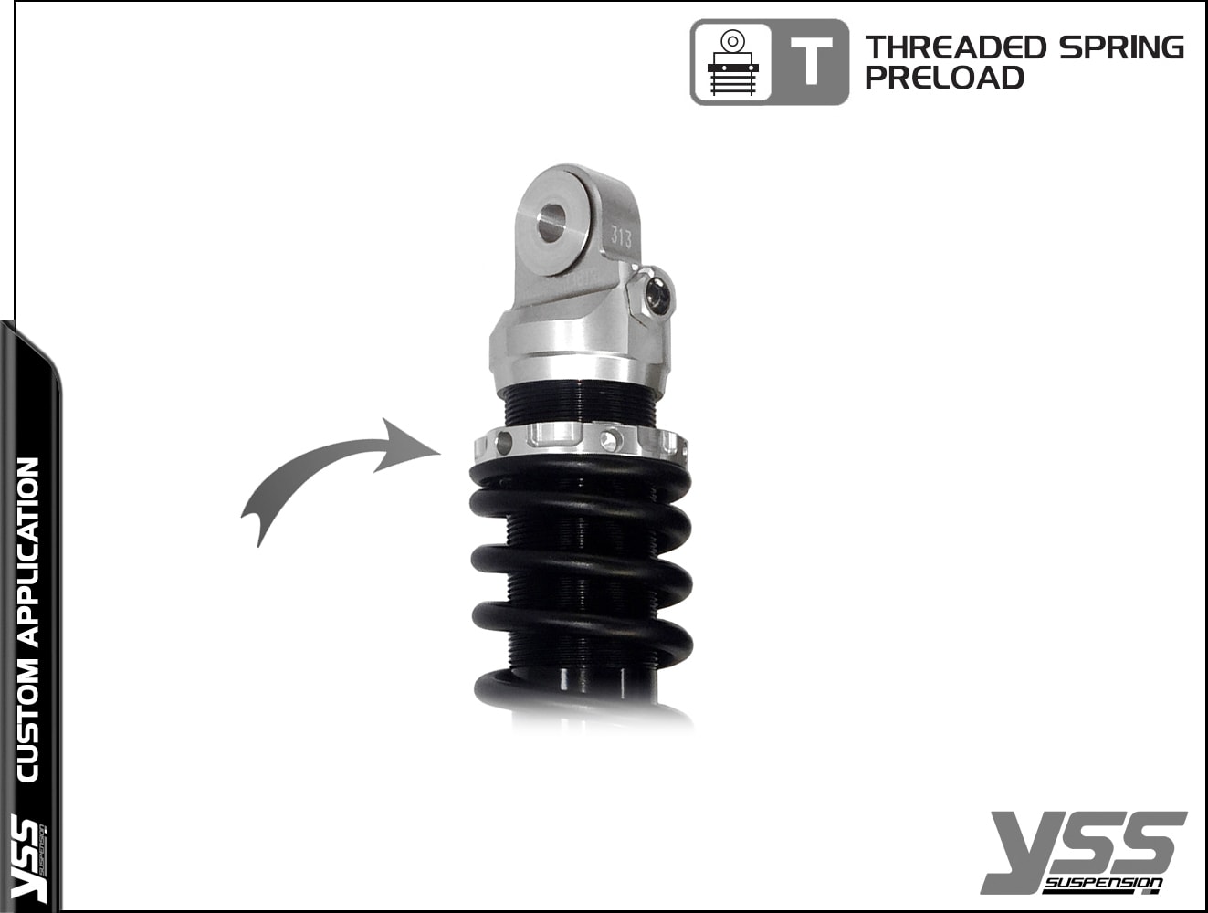 YSS Honda RZ-CB-362-TRL YSS Topline Custom Shocks - Image 4